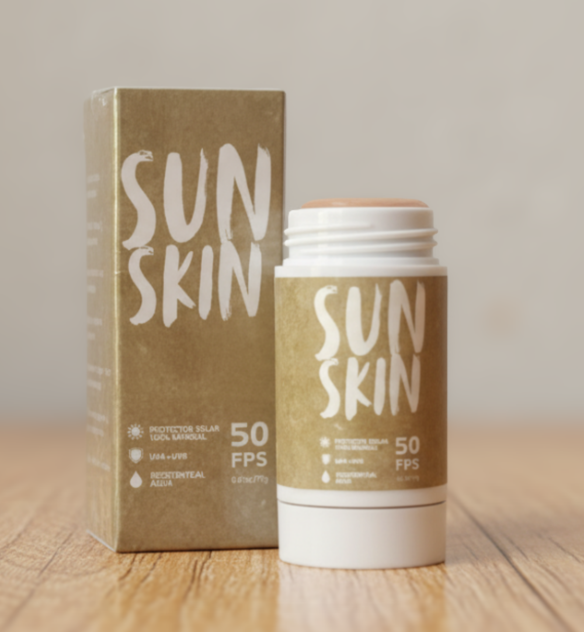 Bloquador Solar / Color Canela